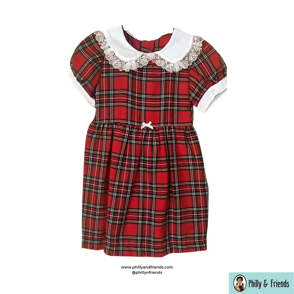 Philly's Girls Red Tartan Dress – Philly & Friends