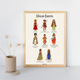 African Queens Kids Wall Art | Poster