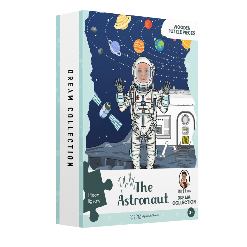 Astronaut Wooden Jigsaw Puzzle