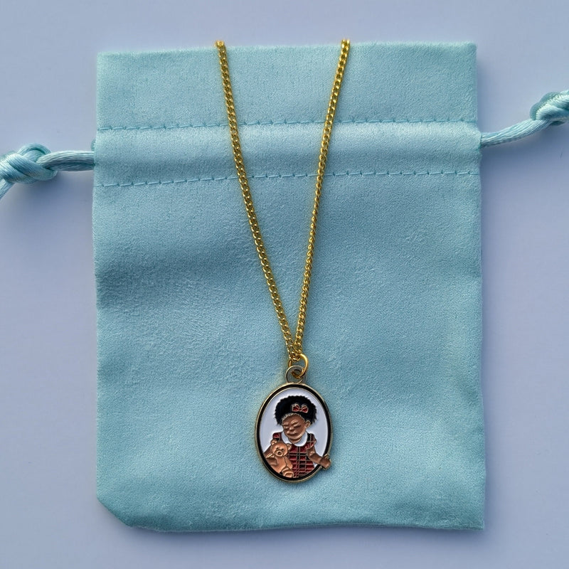 Philly & Friends Gold Pendant Necklace