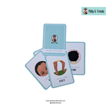 Body Parts Flashcards in a Tin Box (24 Illustrated Cards)