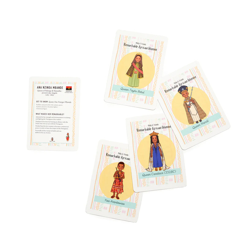 African Queens Wooden Lift and Match Puzzles for Kids