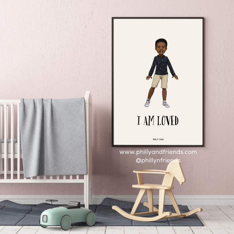 Arie Junge Kinder Wandkunst | Jungen Kinderzimmer Poster