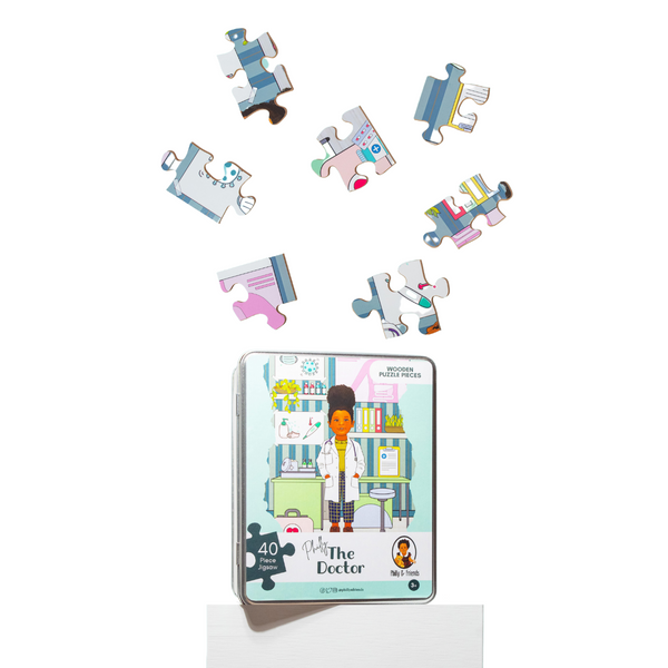 SAMPLE SALE: Doctor Wooden Jigsaw Puzzle | 35 Pieces