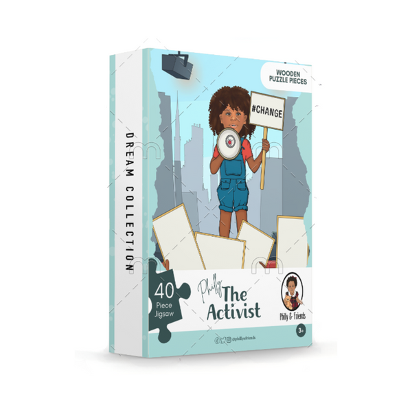Activist Philly Wooden Jigsaw Puzzle
