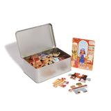 Artist Philly Wooden Jigsaw Puzzle in a Tin Box (Hand-Cut)