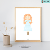 Poppy Girl Wall Art