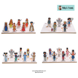Small World Play Figures | Little People Lift & Match Puzzles