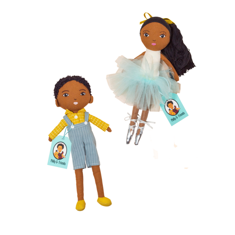 Arie Boy + Philly Girl Doll Set