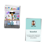 Scientist Philly Wooden Jigsaw Puzzle in a Tin Box (Hand-Cut)